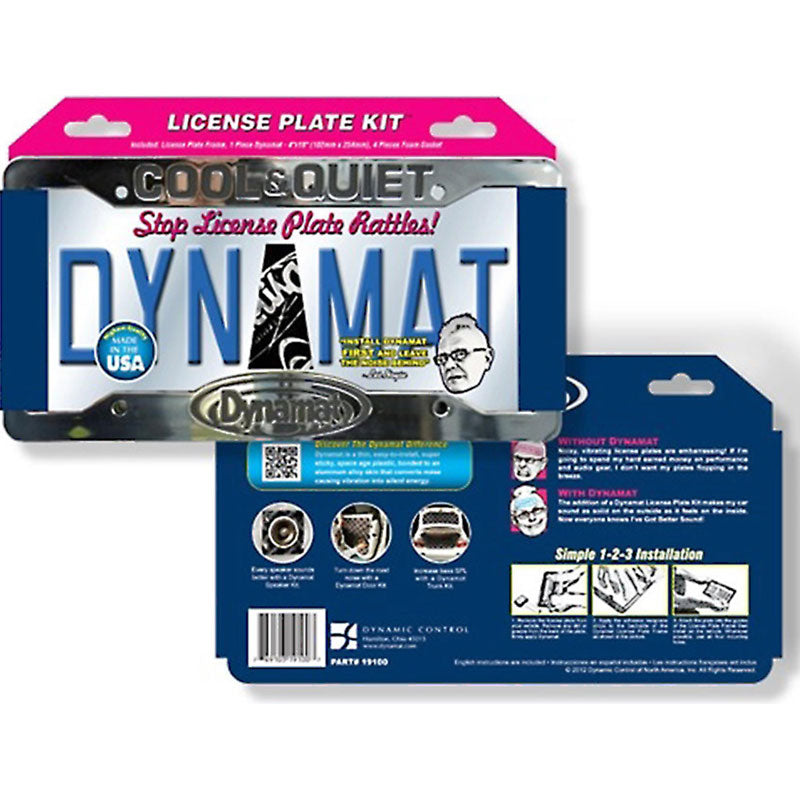 Dynamat 10612 - Xtreme License Plate Kit
