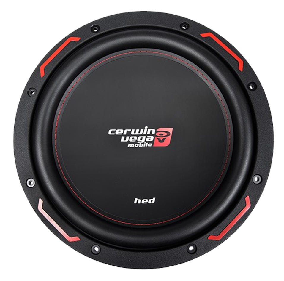 Cerwin Vega Car Audio HED Series Subwoofer Single Subwoofer Vented Enclosure 10"