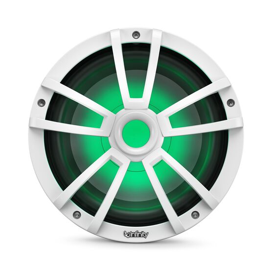 Infinity 1022MLW - 10" Marine subwoofer with RGB lighting White