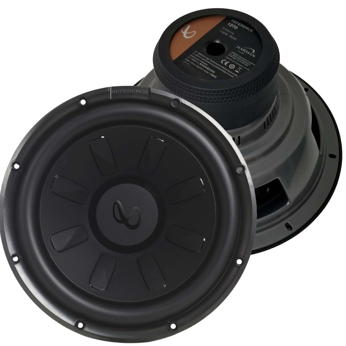 Infinity INFREF1270 - 12” Subwoofer w/ SSI™ (Selectable Smart Impedance)”