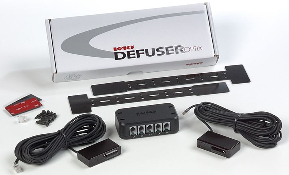 K40 DUAL LDO - Dual Laser Defuser Optix Transponders w/Interface