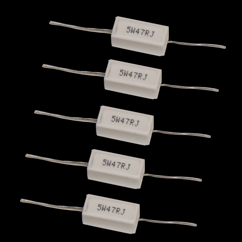 PAC LR475 47 ohm resistor pack (5 pcs) Sandstone, axial resistors