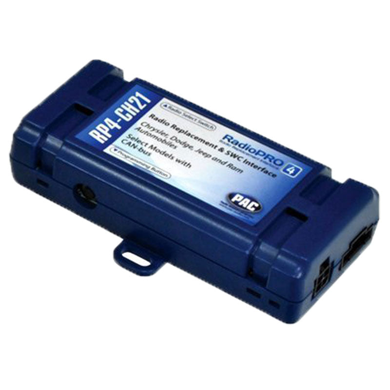 PAC RP4-CH21 RadioPRO4 Interface for Select 2013-2018 Chrysler Vehicles with CAN bus