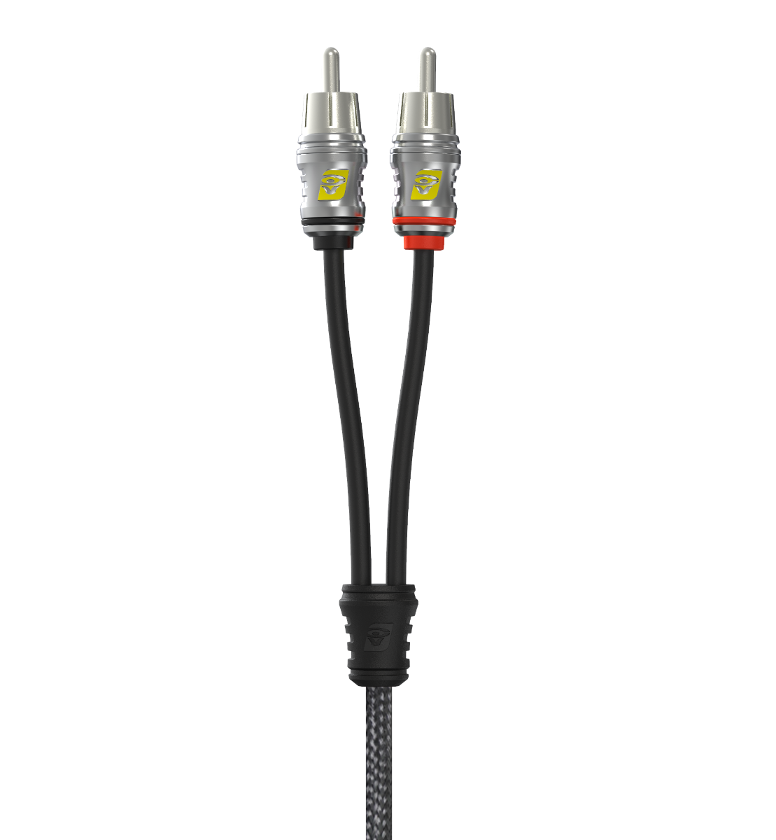 RSY2M - Gen 2 STROKER 1 female to 2 male Twist Pair Audio interconnect Y Adapters