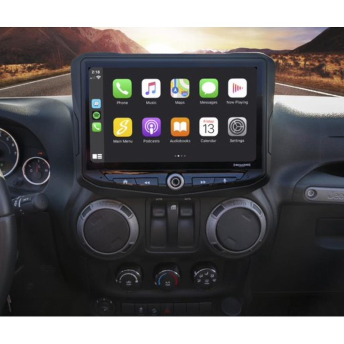 SR-JK11H-WRANGLER JK INSTALLATION KIT FOR HEIGH10® MULTIMEDIA HEAD UNIT