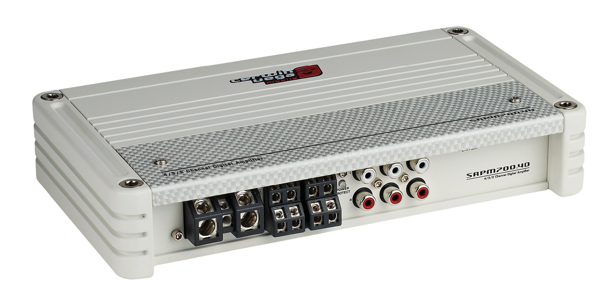 SRPM700.4DW - 4 inchannel 700W STROKER Marine Digital Amplifier (White)