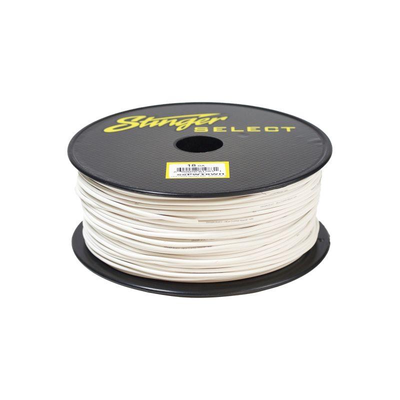 STINGER SSPW18WH 18 GA WHITE PRIMARY WIRE - 500 FT