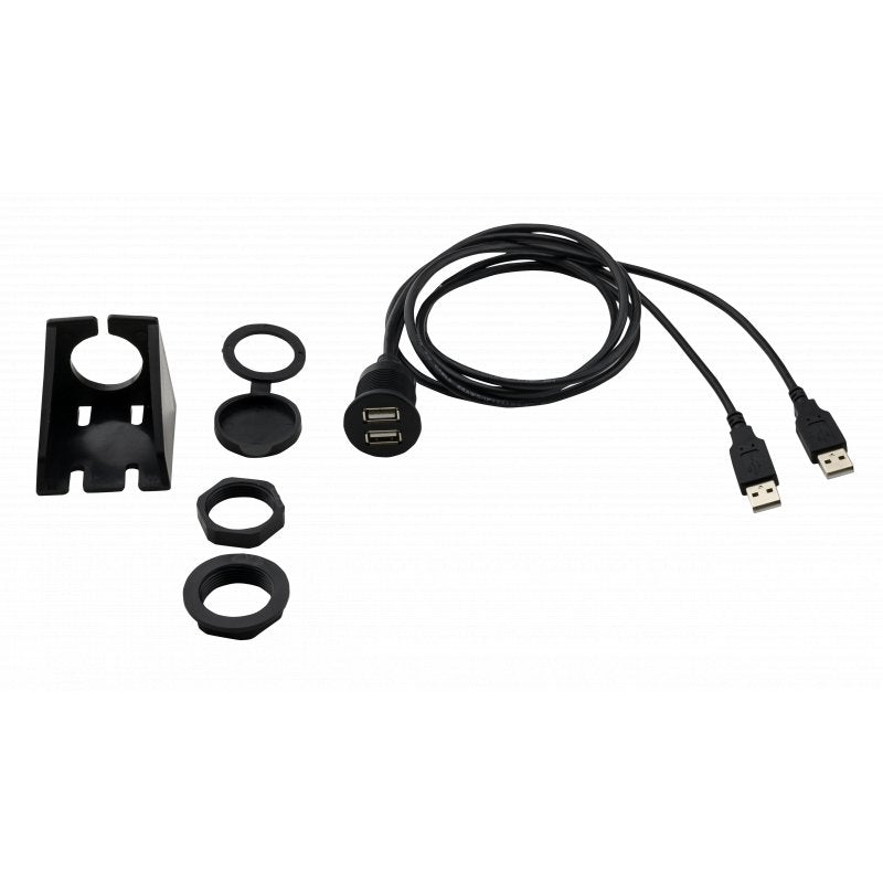 STINGER SSUSB2 PANEL MOUNT DUAL USB CABLE