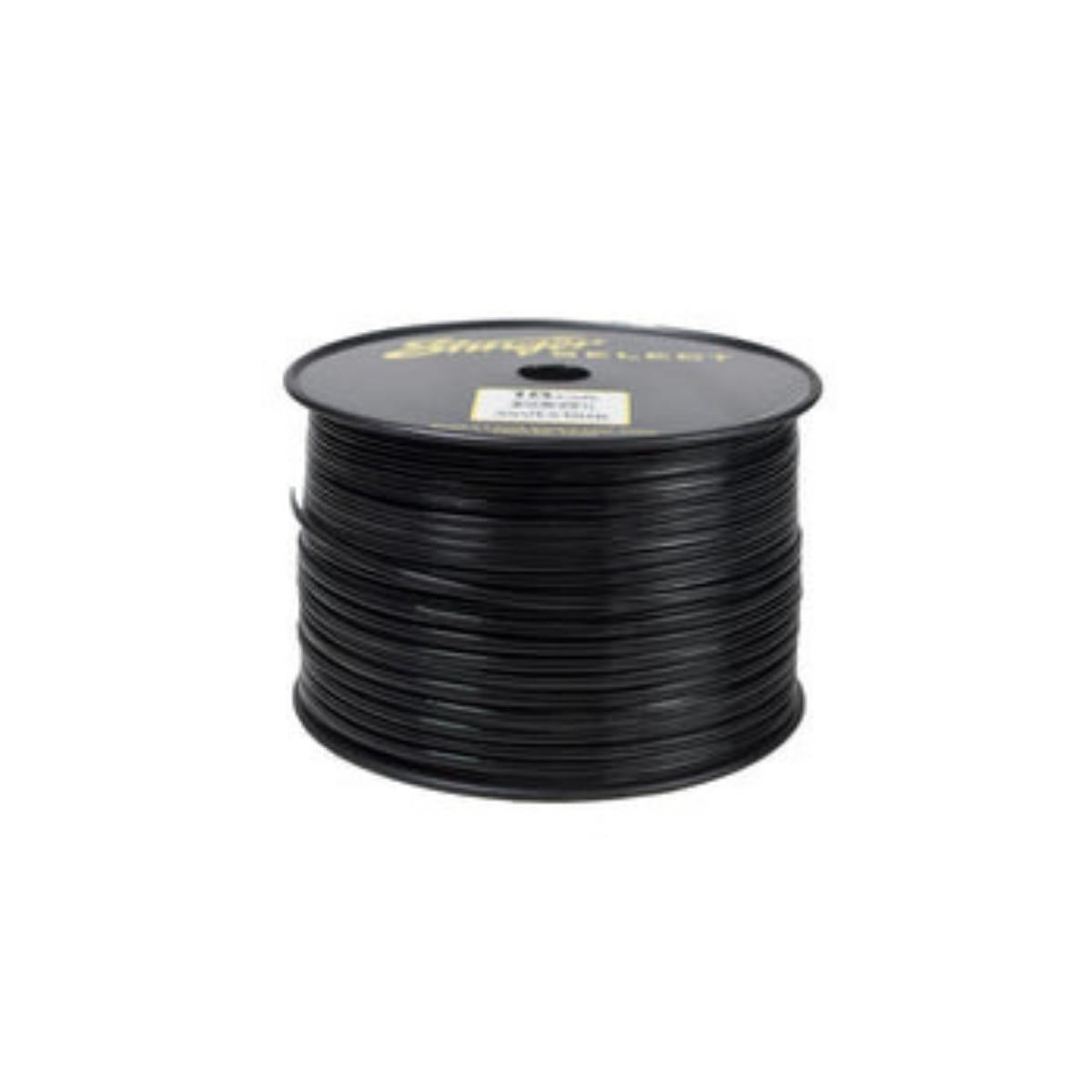 STINGER SSVLS181B VL BLACK 18 GA SPEAKER WIRE - 1000 FT'