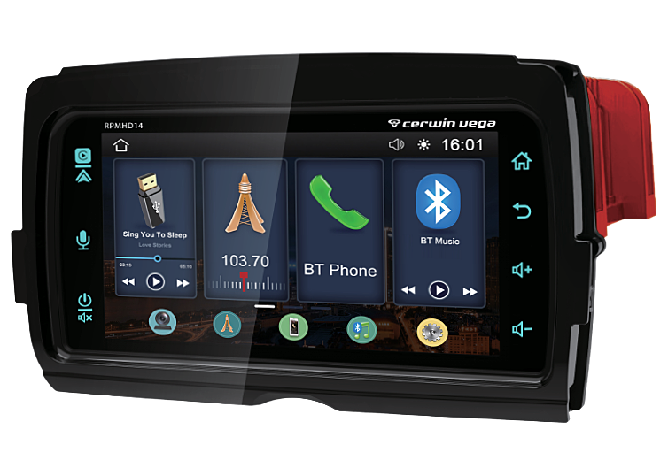 Cerwin Vega Motorcycle Electronics