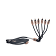 HX66 - 6Ft Six Channel RCA Cable - HX66 - Diamond Audio