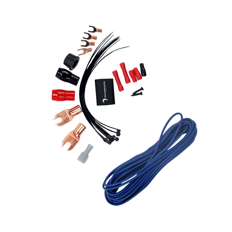 HX42 - 2 - Channel 4 Gauge Amplifier Installation Kit W/ RCA Interconnect and 20 ft Speaker Cable - HX42 - Diamond Audio