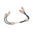 HX1 - 1Ft Two Channel RCA Cable - HX1 - Diamond Audio