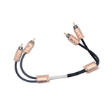 HX1 - 1Ft Two Channel RCA Cable - HX1 - Diamond Audio