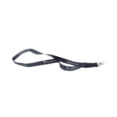 Sleek Black Diamond Audio Lanyard (Black) - DALANR -  - Diamond Audio