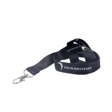 Sleek Black Diamond Audio Lanyard (Black) - DALANR -  - Diamond Audio