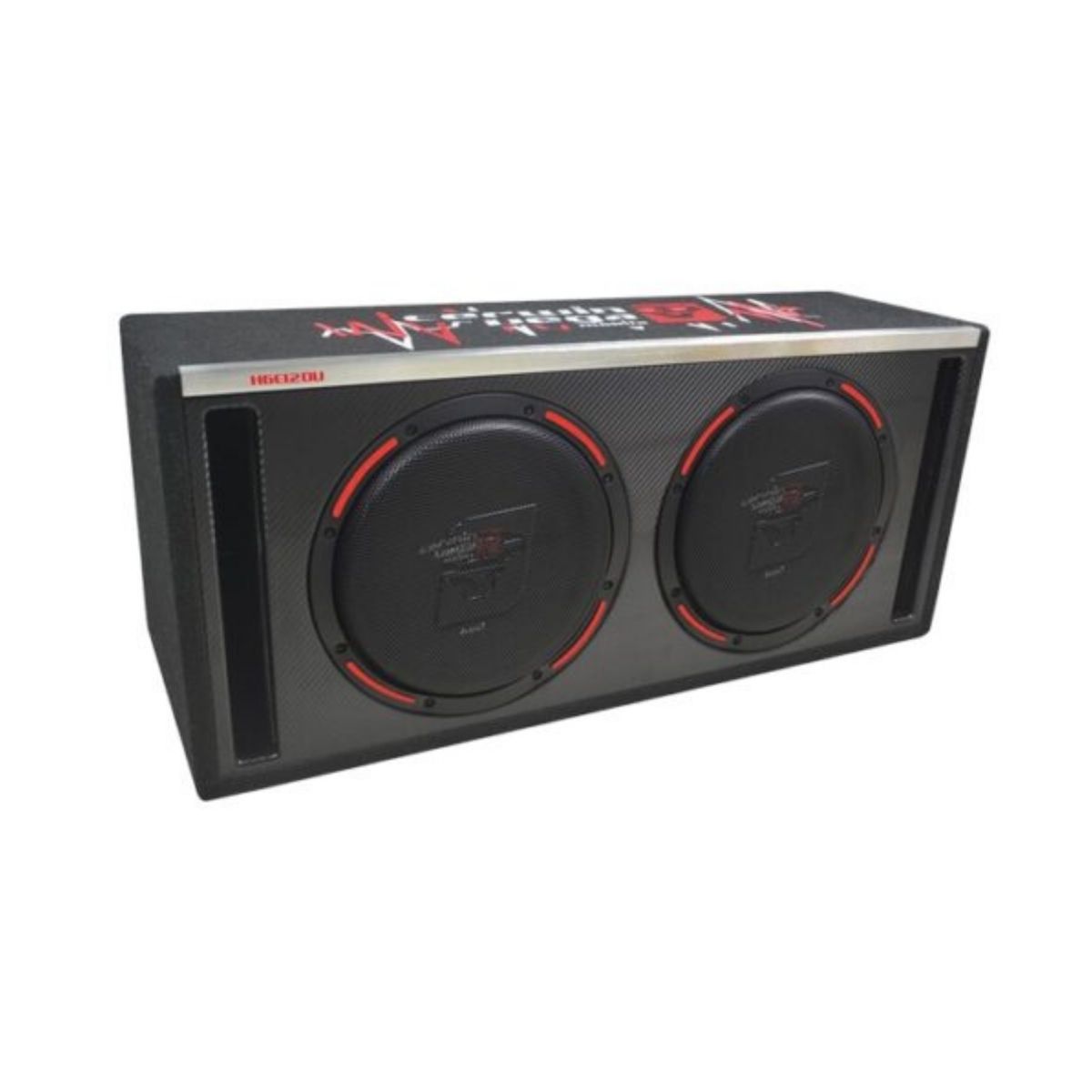 HED Series Dual 12" Vented Subwoofer Enclosure (Passive) - H6E12DV