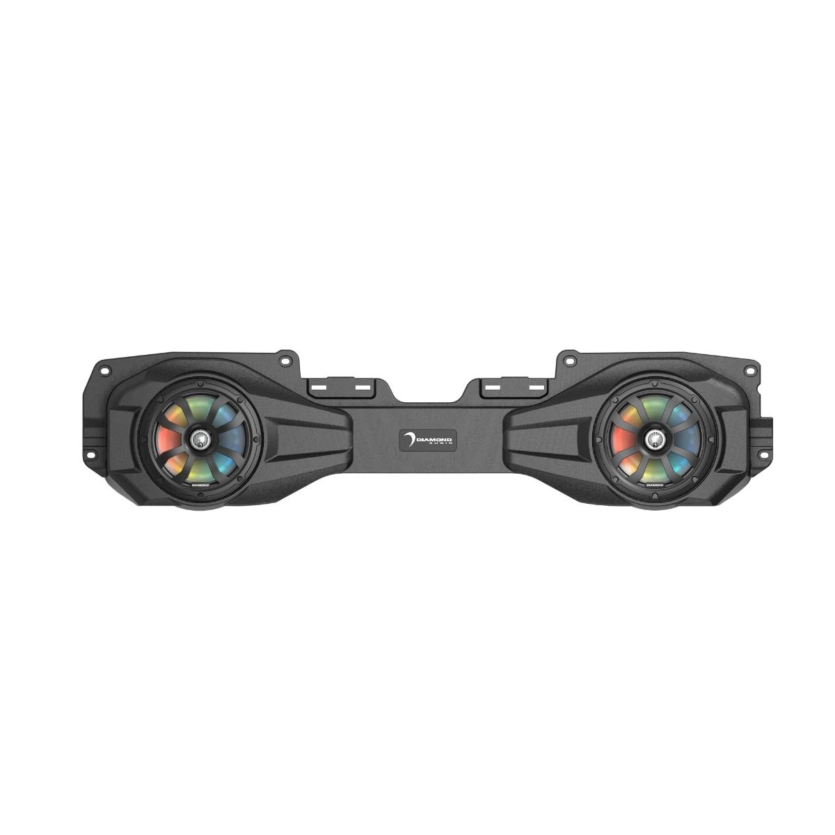 VSPJP8 - 8” Overhead Soundbar for 2018 - 2023 Jeep Wrangler / Jeep Gladiator 2DR - 4DR - VSPJP8 - Diamond Audio