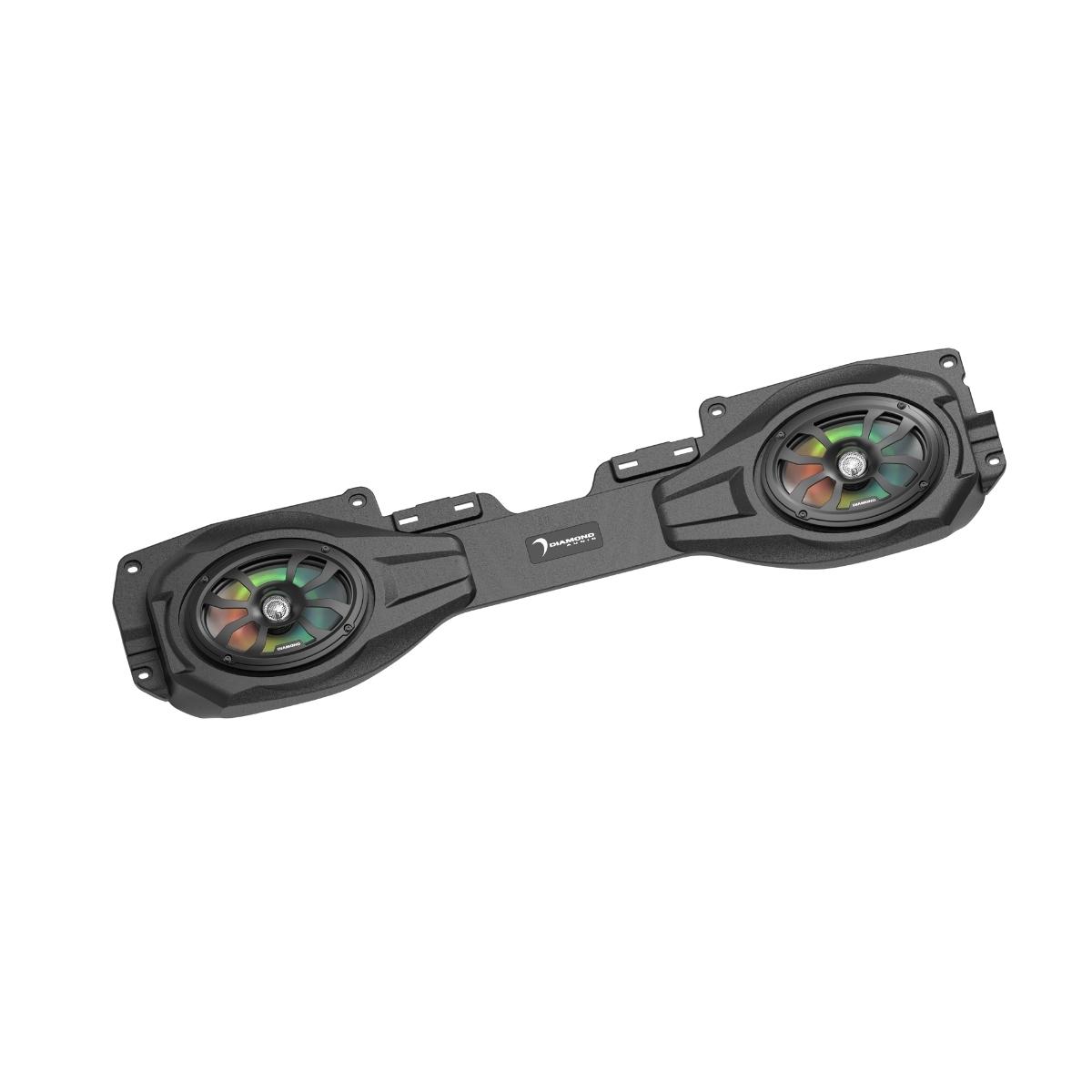 VSPJP69 - 6" X 9" Overhead Soundbar for 2018 - 2023 Jeep Wrangler / Jeep Gladiator 2DR - 4DR - VSPJP69 - Diamond Audio