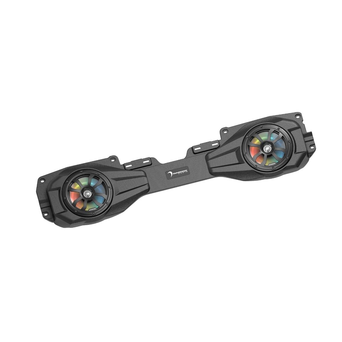 VSPJP8 - 8” Overhead Soundbar for 2018 - 2023 Jeep Wrangler / Jeep Gladiator 2DR - 4DR - VSPJP8 - Diamond Audio