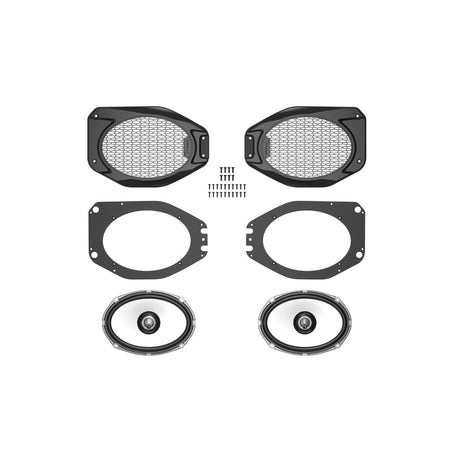 2018 - 2023 Jeep Wrangler(2DR/4DR)/Jeep Gladiator 6"x9" Overhead Speaker Kit - VSPJP69OE - VSPJP69OE - Diamond Audio