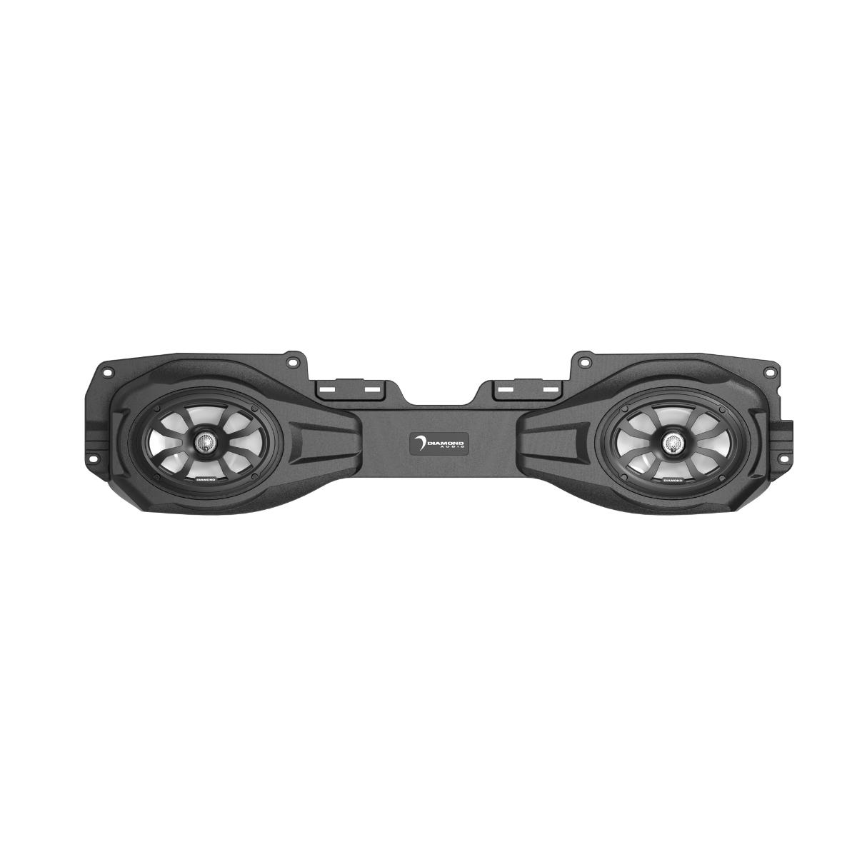 VSPJP69 - 6" X 9" Overhead Soundbar for 2018 - 2023 Jeep Wrangler / Jeep Gladiator 2DR - 4DR - VSPJP69 - Diamond Audio