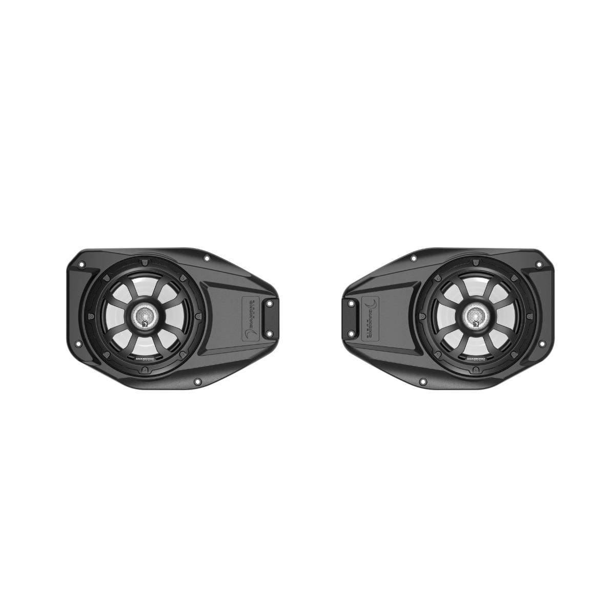 VSPJP65 - 6.5" Speaker pods for 2018 - 2023 Jeep Wrangler / Jeep Gladiator 2DR - 4DR - VSPJP65 - Diamond Audio