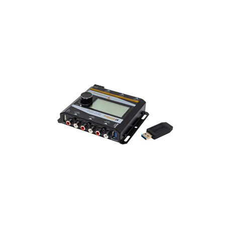 6 - Channel Digital Signal Processor W/Bluetooth & LCD Display - BTDSP66LCD - BTDSP66LCD - Diamond Audio