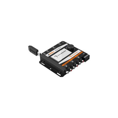 6 - Channel Digital Signal Processor W/Bluetooth & LCD Display - BTDSP66LCD - BTDSP66LCD - Diamond Audio