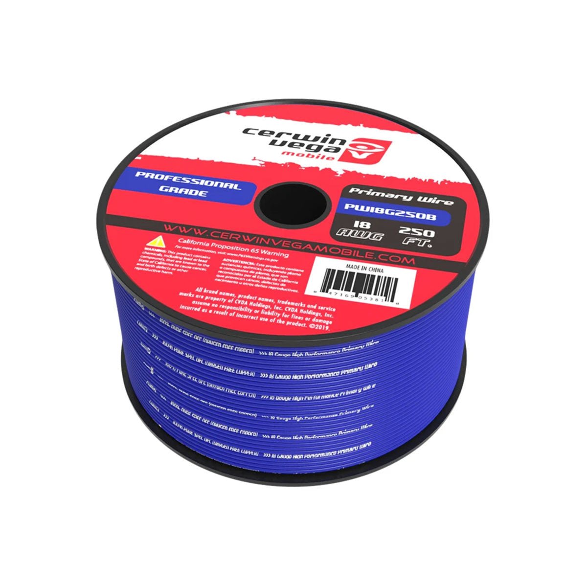 Cerwin Vega Primary Wire Multi-Color Options