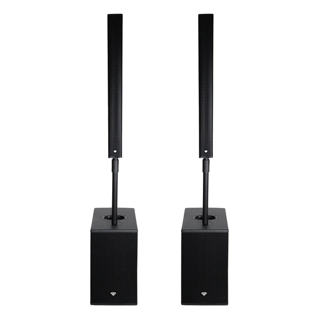 Cerwin-Vega CSP83 COMBO 8x3 Inch Full-Range Speakers and 12 Inch Subwoofers Pair for Legendary Deep Bass