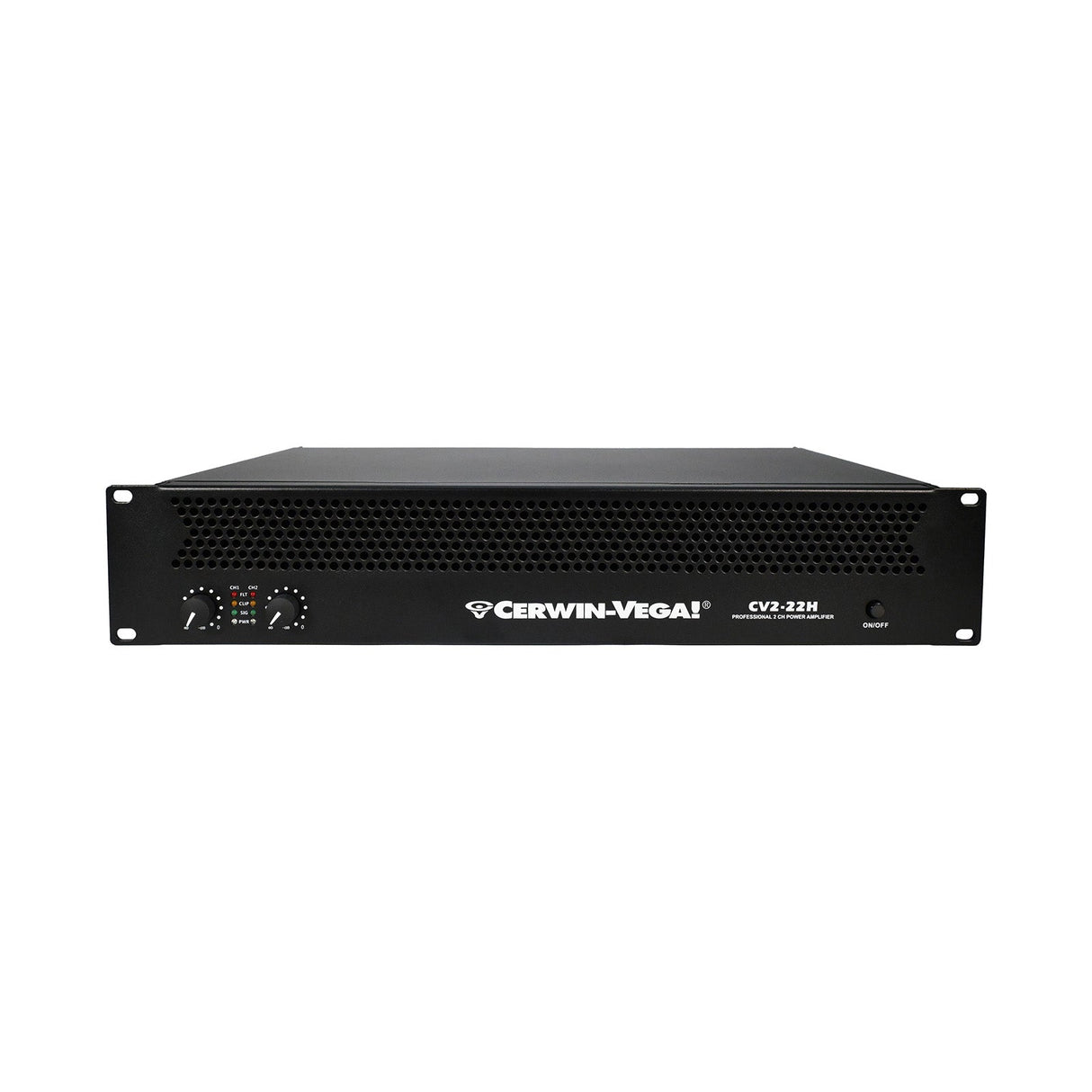 2-Channel Power Amplifier, 2260W 120V Briding 8Ω - CV2-22H - Cerwin Vega