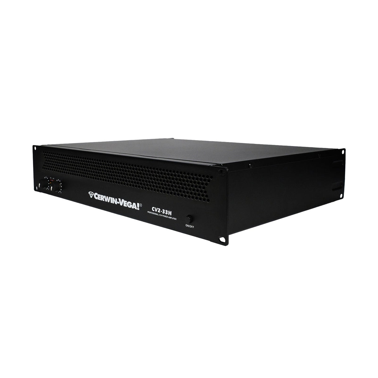 2-Channel Power Audio Amplifier, 2880W 120V-Bridging 8Ω - CV2-33H - Cerwin Vega