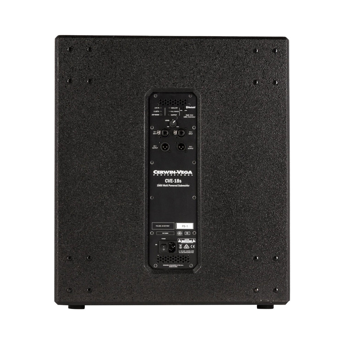 CVE SERIES 18" Powered Subwoofer - CVE - 18S - Cerwin Vega