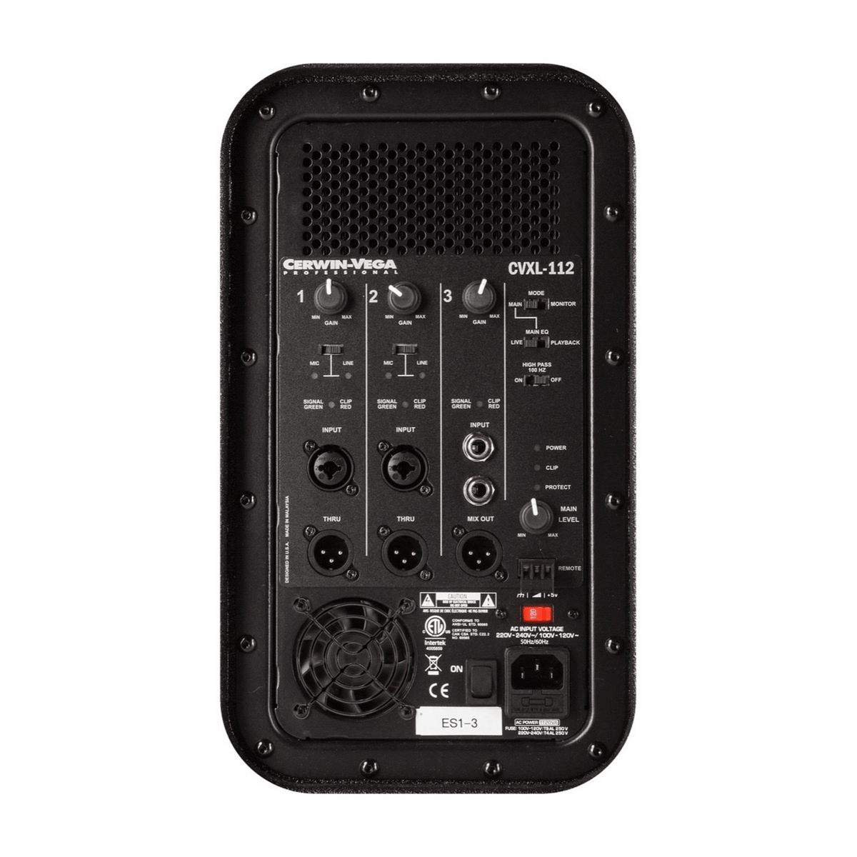 CVXL-112 2-Way Powered Loudspeaker