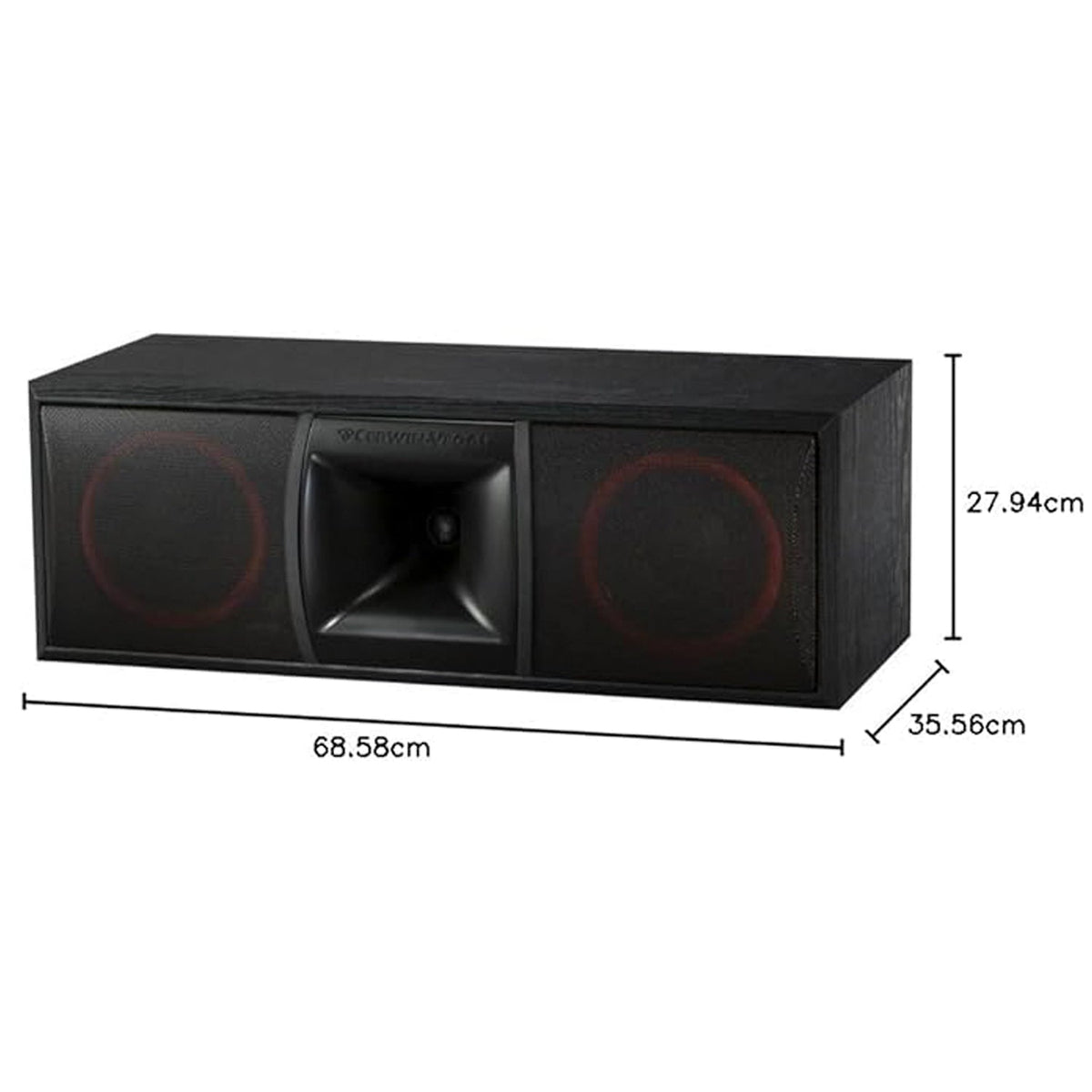 XLS Series Dual 6.5" 2 - Way Center Channel Speaker - XLS - 6C - Cerwin Vega