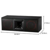 XLS Series Dual 6.5" 2 - Way Center Channel Speaker - XLS - 6C - Cerwin Vega