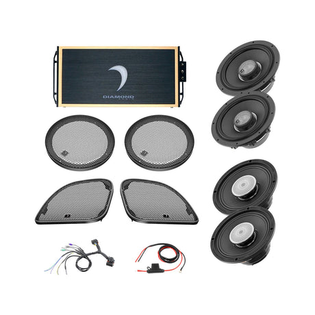 14 - 23 Harley Davidson® Road Glide 4 - Speaker System - DA1423RGTP3 - DA1423RGTP3 - Diamond Audio