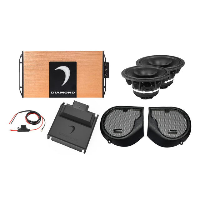 24+ Harley Davidson® Street Glide 2 - Speaker System - DA24SGSP2 - DA24SGSP2 - Diamond Audio