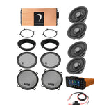 98 - 13 Harley Davidson® Street Glide 4 - Speaker System - DA9813SGTP1R - DA9813SGTP1R - Diamond Audio