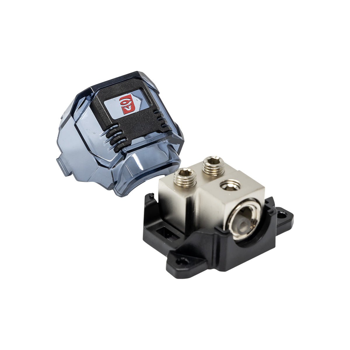 Distribution Block 1 - 1/0 Gauge Input w/4 Gauge Reducer/2 - 4 Gauge Outputs w/8 Gauge Reducer - DB124 - Cerwin Vega