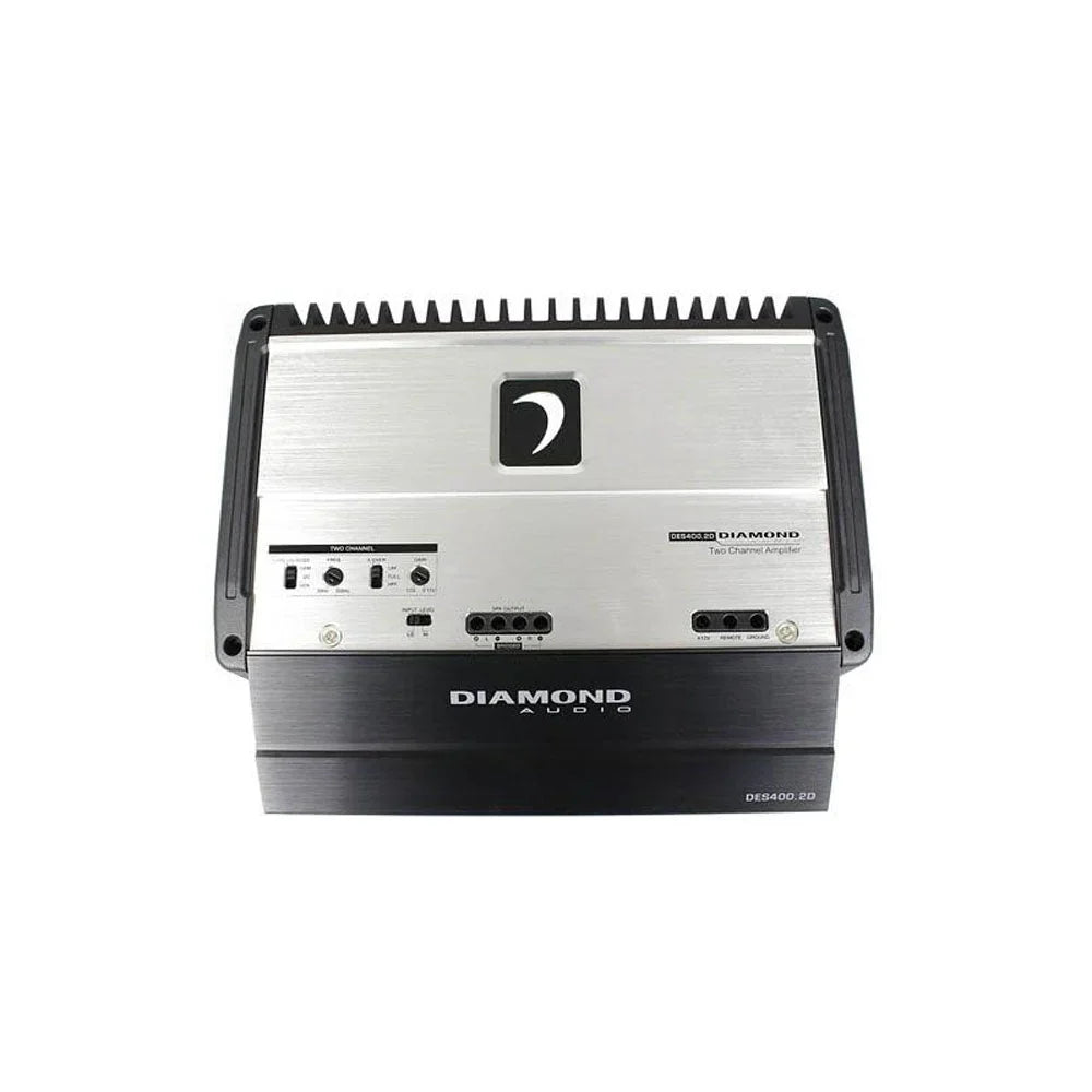 DES Series 2 - Channel Full Range Class D Amplifier - DES400.2D - DES400.2D - Diamond Audio