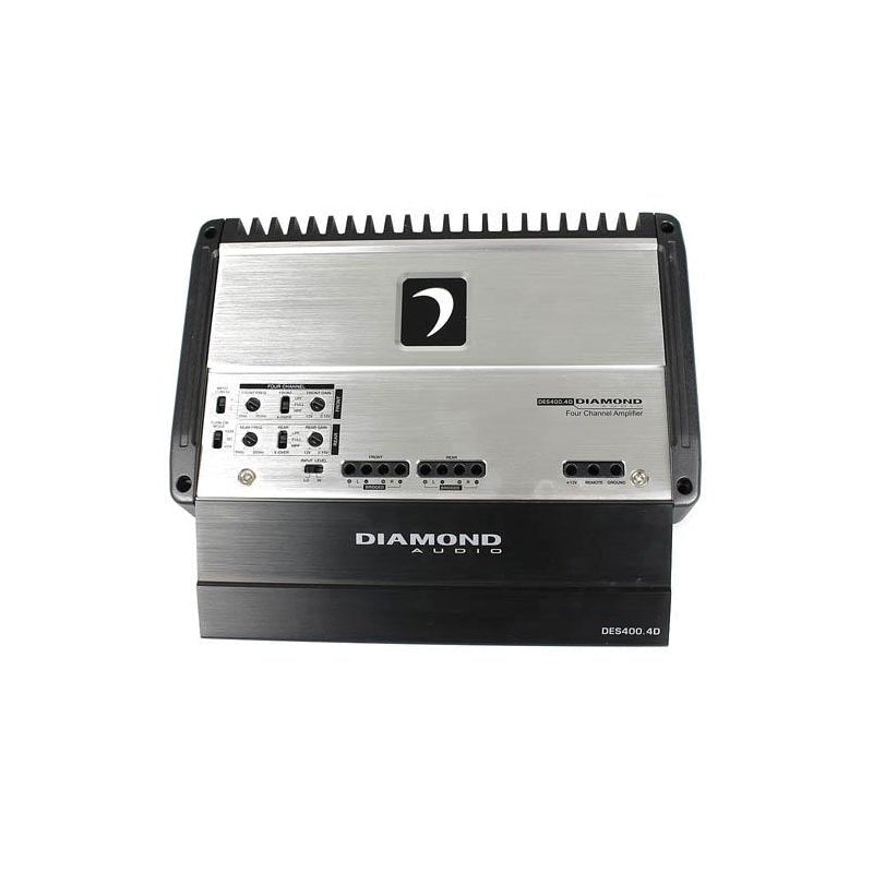 DES Series 4 - Channel Full Range Class D Amplifier - DES400.4D - DES400.4D - Diamond Audio