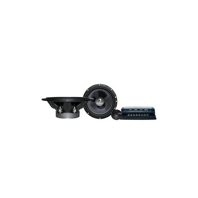 DES65C - 6.5" 2 - Way Component System 25mm Aluminum Dome Tweeter - DES65C - Diamond Audio