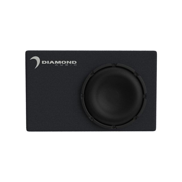 DESMB10A - 10" Slot Vented Active Subwoofer Enclosure (2Ω) - DESMB10A - Diamond Audio