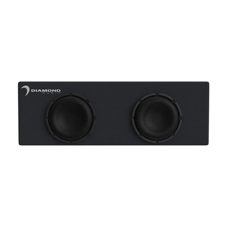 DESMB10D - Dual 10" Slot Vented Passive Subwoofer Enclosure (2Ω) - DESMB10D - Diamond Audio