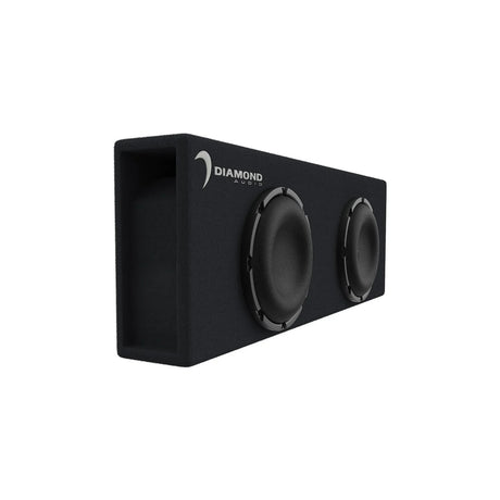 DESMB10D - Dual 10" Slot Vented Passive Subwoofer Enclosure (2Ω) - DESMB10D - Diamond Audio