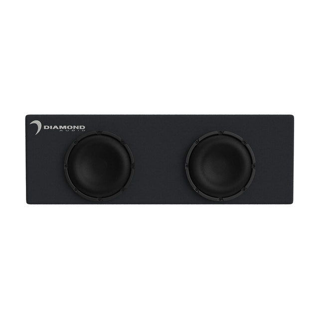 DESMB8D - Dual 8" Slot Vented Passive Subwoofer Enclosure (2Ω) - DESMB8D - Diamond Audio