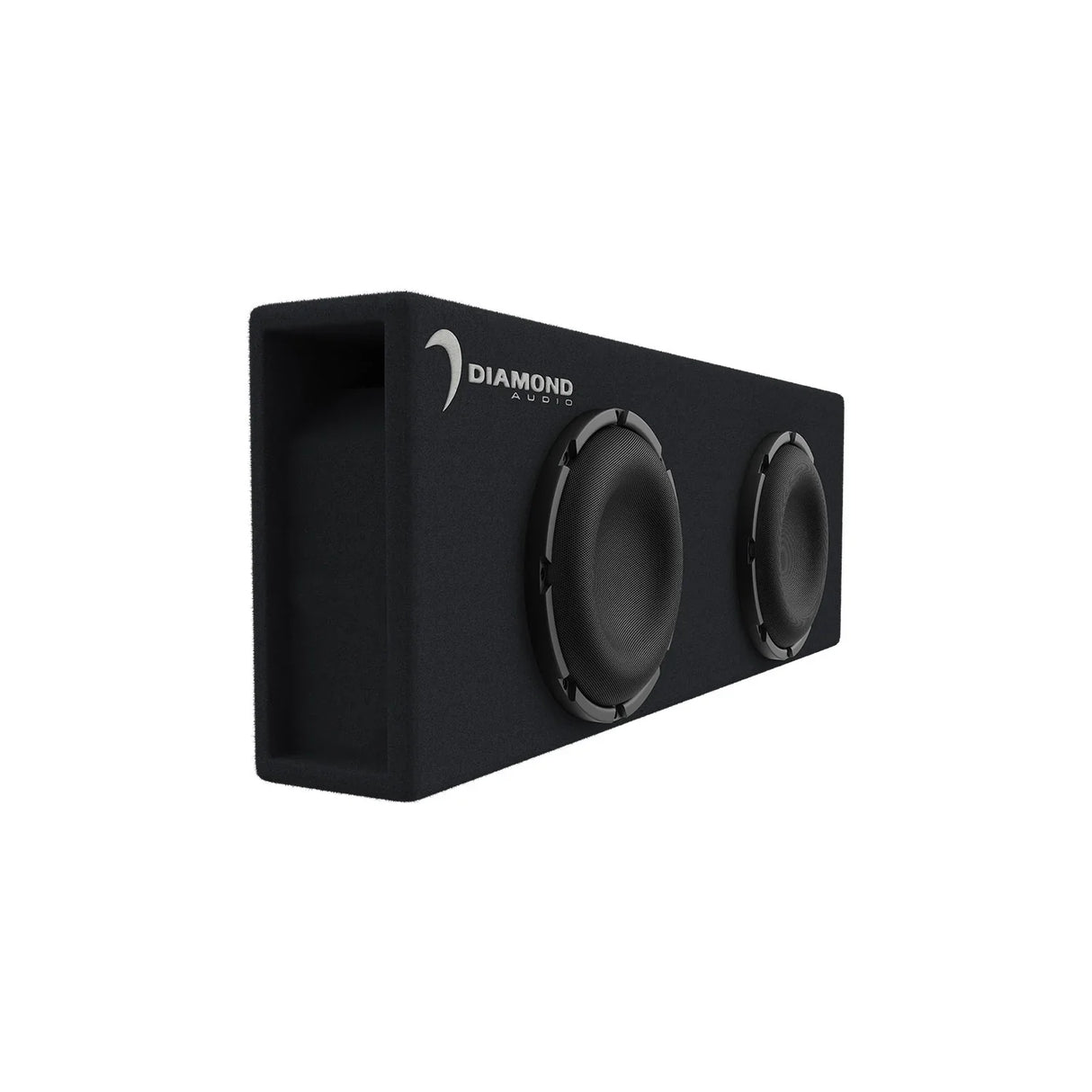 DESMB8D - Dual 8" Slot Vented Passive Subwoofer Enclosure (2Ω) - DESMB8D - Diamond Audio