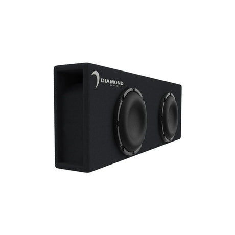 DESMB8D - Dual 8" Slot Vented Passive Subwoofer Enclosure (2Ω) - DESMB8D - Diamond Audio